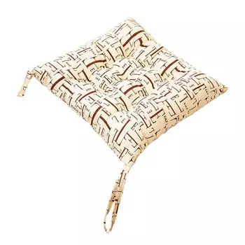 Подушка для сиденья с высоким отскоком, удобный цветочный принт для стула, подушка для сиденья для дома-C, размеры: 40 см Stuttg, мультиколор