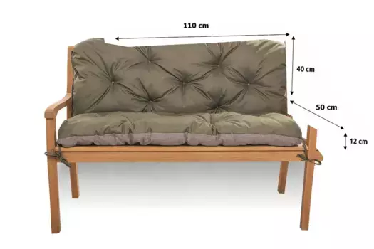 Подушка для сиденья Setgarden, зеленый