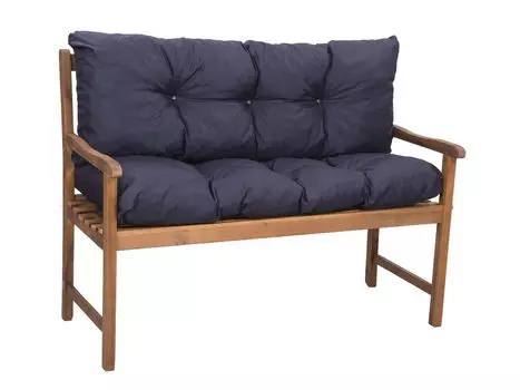 Подушка для сиденья скамья | Подушка на скамейку 120 х 50 х 50 синяя | Условия банка | подушка для уличной скамейки | Голливудская подушка для качелей | Подушка сиденья | Сетгарден Setgarden, темно-синий