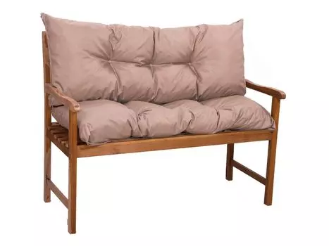 Подушка для сиденья скамья | Подушка на скамейку 120 x 50 x 40 красный | Условия банка | подушка для уличной скамейки | Голливудская подушка для качелей | Подушка сиденья | Сетгарден Setgarden, бежевый