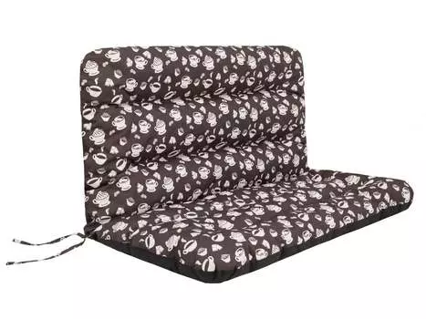 Подушка для сиденья в саду для хобби, подушка для скамьи, подушка для скамейки, подушка для садовой скамейки, подушка для качелей, напольная подушка, подушка для улицы/в помещении - Аня - 150 см - ПУРПУРНЫЙ Hobbygarden, коричневый