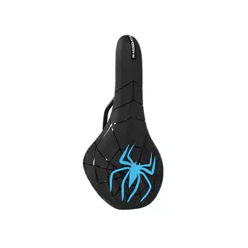 Подушка для сиденья велосипеда SHENGXIN, дышащее мягкое седло синего цвета