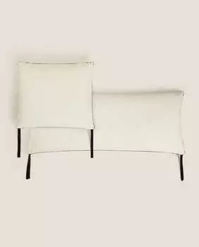 Подушка для сиденья Zara Home Cotton Seat With Piping, бежевый