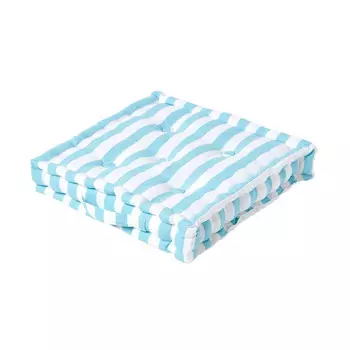 Подушка для сидения Homescapes, 50x50x10 см, синий