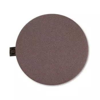 Подушка для сидения, удобное утолщенное круглое сиденье в современном стиле, напольный пуф ручной работы для крыльца - сочный персиковый цвет Stuttg, светло-коричневый