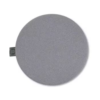 Подушка для сидения, удобный современный стиль, утолщенное круглое сиденье, напольный пуф ручной работы для крыльца, темно-серый Stuttg