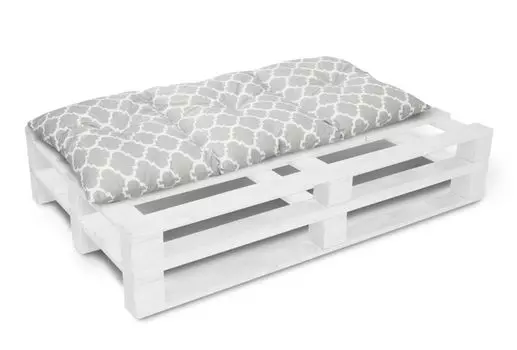 Подушка для скамейки Amilian 60x120 см, подушка для сиденья, подушка для спины, подушка для сиденья, поддон, садовая подушка, подушка для сиденья, подушка для сиденья, подушка для скамейки, подушка для поддона, серый