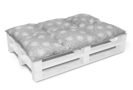 Подушка для скамейки Amilian 80x120 см, подушка для сиденья, подушка для спины, подушка для сиденья, подушка для сиденья, садовая подушка, подушка для сиденья, подушка для сиденья, подушка для скамьи, подушка для поддона, серый