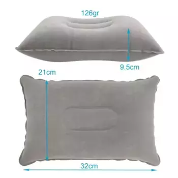 Подушка для сна Intirilife, серый