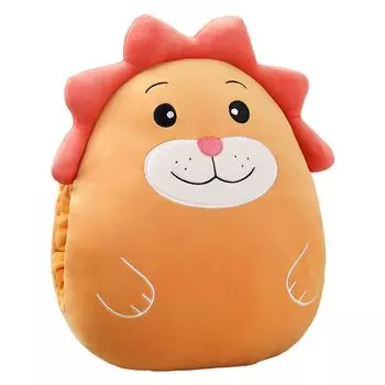 Подушка для сна, мультяшная вставка, дизайн рук, милая свиная кожа, теплая ручная подушка, зимние принадлежности-F Stuttg
