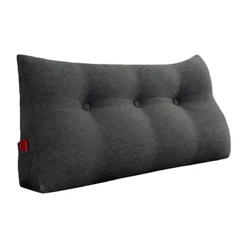 Подушка для спинки Vercart, 50x120 см, черный