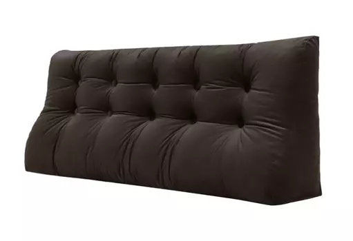 Подушка для спинки Vercart, 55x160 см, коричневый