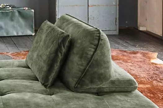 Подушка для спины KAWOLA Бархат разных цветов WIOLO зеленый мох