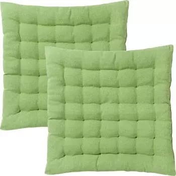Подушка для стульев Erwin Mller 2er-Pack 200580, 40x3x40 см, зеленый