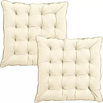 Подушка для стульев Erwin Mller 2er-Pack 204636, 40x7x40 см, натуральный