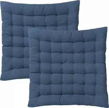 Подушка для стульев Erwin Mller 2er-Pack 200580, 40x3x40 см цвет marine