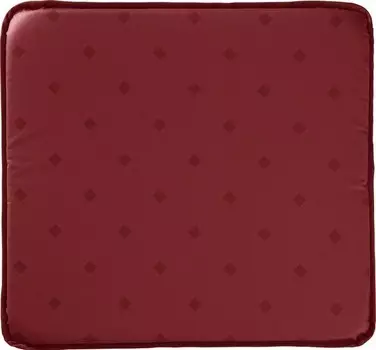 Подушка для стульев Erwin Mller 61680, 38x3x41 см цвет burgund