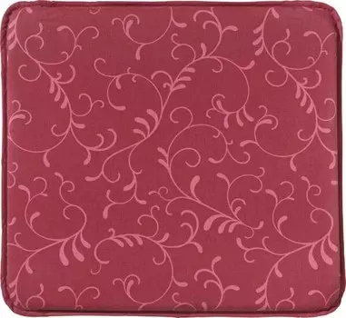 Подушка для стульев Erwin Mller Essen, 38x1x41 см цвет burgund