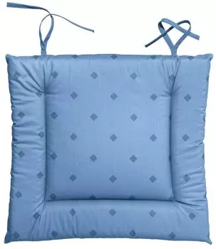 Подушка для стульев Erwin Mller mit Bindebndern 164319, 38x3x41 см, синий