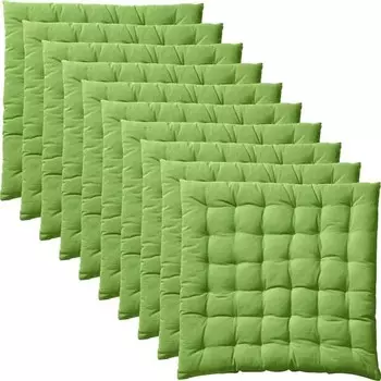 Подушка для стульев REDBEST 10er-Pack 165161, 40x1x40 см, зеленый
