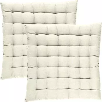 Подушка для стульев REDBEST 2er-Pack 207748, 40x3x40 см, кремовый