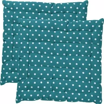 Подушка для стульев REDBEST 2er-Pack 144817, 40x3x40 см цвет petrol