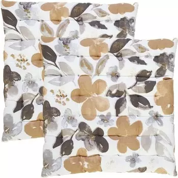 Подушка для стульев REDBEST 2er-Pack 207772, 40x3x40 см цвет beige-grau