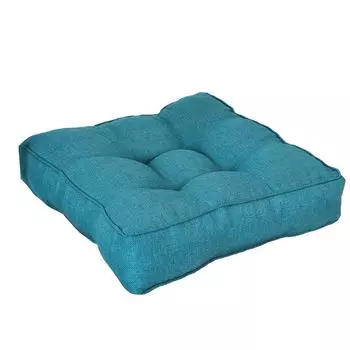 Подушка для стула Квадратный светлый цвет PP Хлопок Садовый диван Подушка для сиденья для отдыха-фиолетовый Stuttg, темно-синий