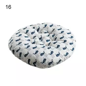 Подушка для стула с понижением давления, квадратная подушка для стула из хлопка и льна, сильная гибкость, подушка для стула для офиса-2 Stuttg, мультиколор