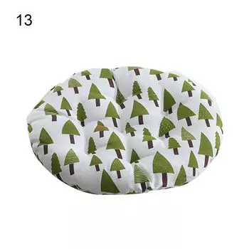 Подушка для стула с понижением давления, квадратная подушка для стула из хлопка и льна, сильная гибкость, подушка для стула для офиса-14 Stuttg, мультиколор