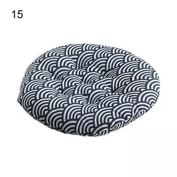 Подушка для стула с понижением давления, квадратная подушка для стула из хлопка и льна, сильная гибкость, подушка для стула для офиса-16 Stuttg, мультиколор