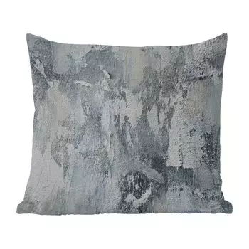 Подушка для улицы MuchoWow - цвет - индустриальный - дизайн - 40x40 см - защита от атмосферных воздействий - подушка для отдыха - чехол на подушку - хлопчатобумажная ткань - декоративные чехлы на подушки, мультиколор