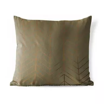 Подушка для улицы MuchoWow - Линия - Золото - Узор - 45x45 см - Устойчивость к атмосферным воздействиям - Подушка для отдыха - Чехлы для подушек - Декоративные чехлы для подушек - Декоративные чехлы для подушек, мультиколор