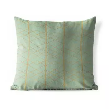 Подушка для улицы MuchoWow - узор - линия - роскошь - 40x40 см - защита от атмосферных воздействий - подушка для отдыха - чехол для подушки - хлопчатобумажная ткань - декоративные чехлы для подушек, мультиколор