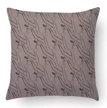 Подушка Dmora mit Digitaldruck, 40x5x40 см, многоцветный