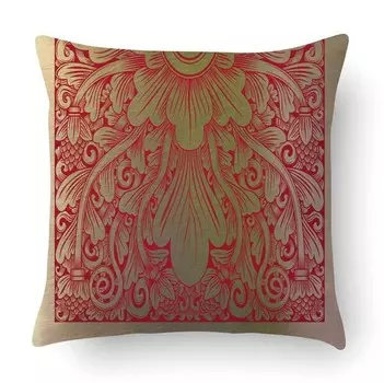 Подушка Dmora mit Digitaldruck, 40x5x40 см, многоцветный