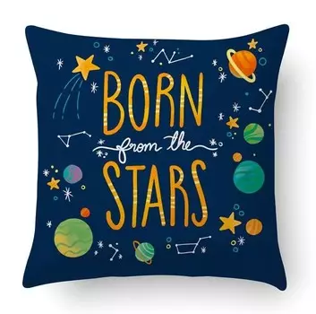 Подушка Dmora mit Digitaldruck, 40x5x40 см, многоцветный