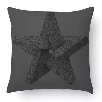 Подушка Dmora mit Digitaldruck, 40x5x40 см, многоцветный