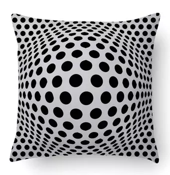 Подушка Dmora mit Digitaldruck, 40x5x40 см, многоцветный