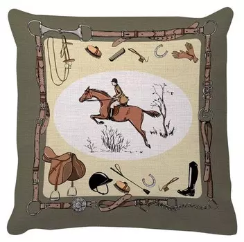 Подушка Dmora mit Digitaldruck, 40x5x40 см, многоцветный