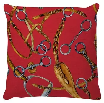 Подушка Dmora mit Digitaldruck, 40x5x40 см, многоцветный