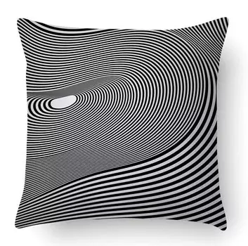 Подушка Dmora mit Digitaldruck, 40x5x40 см, многоцветный