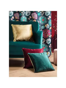 Подушка Douceur d'intrieur, цвет bordeaux/rosa