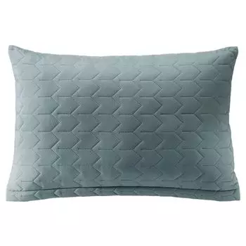 Подушка Dreamlike 40х80 серебристая микрофибра PES 70г/м на молнии. 1100 г ПУ aqua-textil