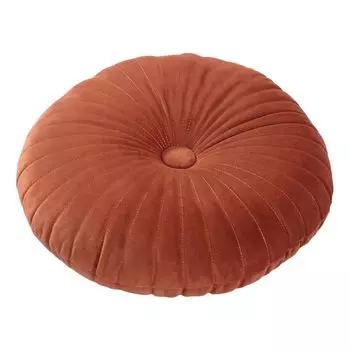 Подушка дышащая, без перегородок, мягкая, удобная, удобная короткая бархатная подушка в стиле тыквы в скандинавском стиле, украшение для дома для дома, бежевого цвета Stuttg