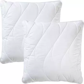 Подушка Erwin Mller 2er-Pack 164578, 80x1x80 см, белый
