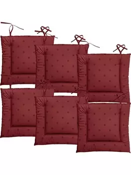 Подушка Erwin Mller, цвет burgund