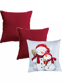 Подушка Erwin Mller, цвет dunkelrot