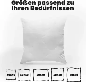 Подушка Eve Textile GmbH, белый