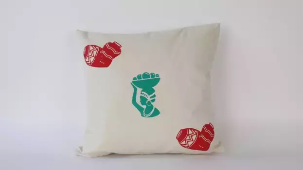 Подушка Evila Originals, бежевый